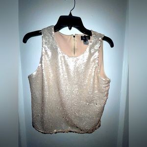 Stefano Di Roma Two Style Sleeveless Crop Top - Size M